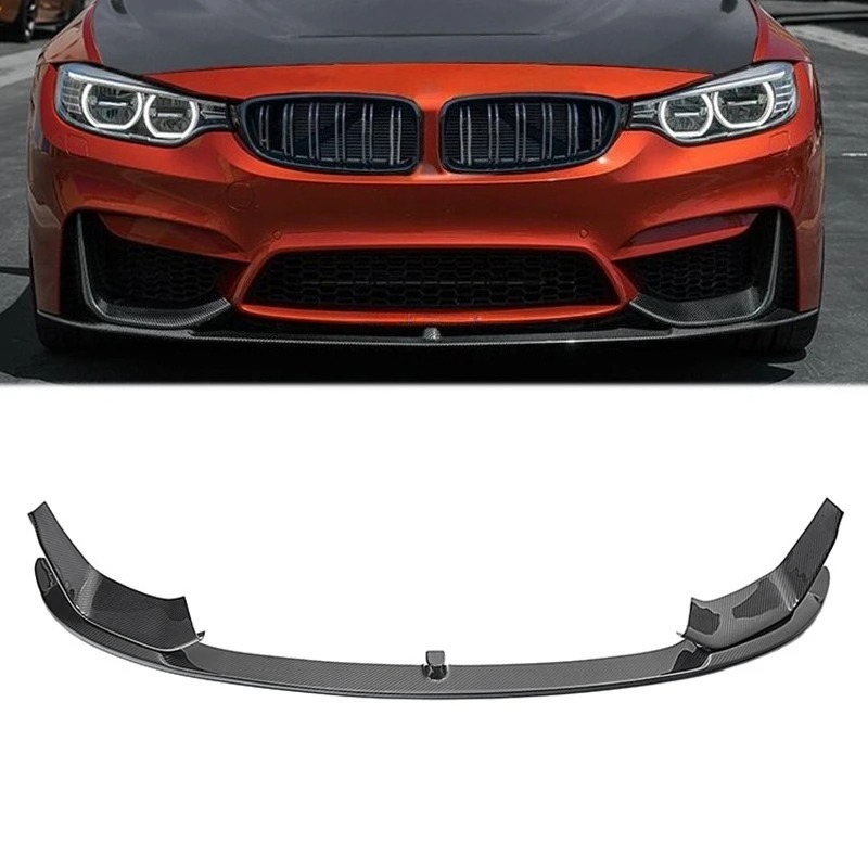 Wholesale Mp Style Carbon Fiber Front Lip for  F80 F82 M3 M4 2014-2019 Front Lip Spoiler